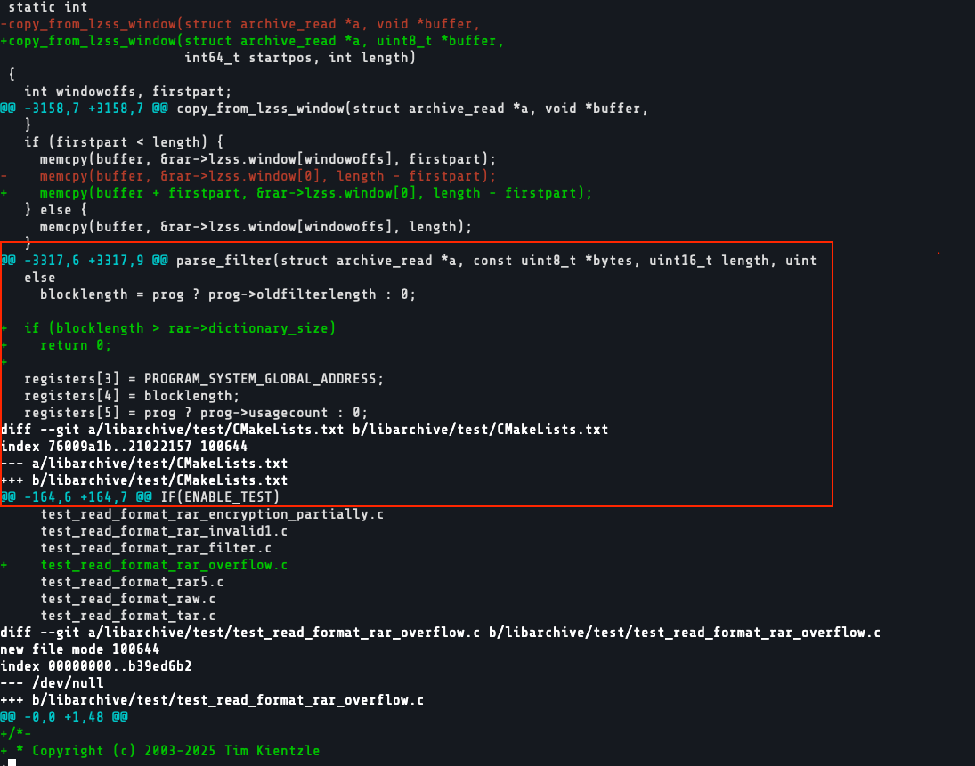 The one-line bounds check that fixes CVE-2025-5915